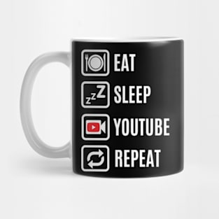 My daily life on youtube Mug